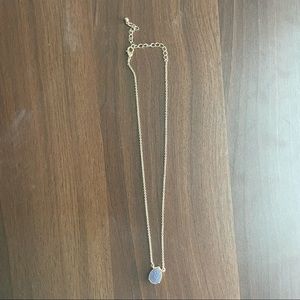 Very pretty purple stone necklace